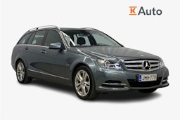 harmaa Mercedes-Benz C 2012 kuva 1.