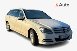 valkoinen Mercedes-Benz C 2012 kuva 1.