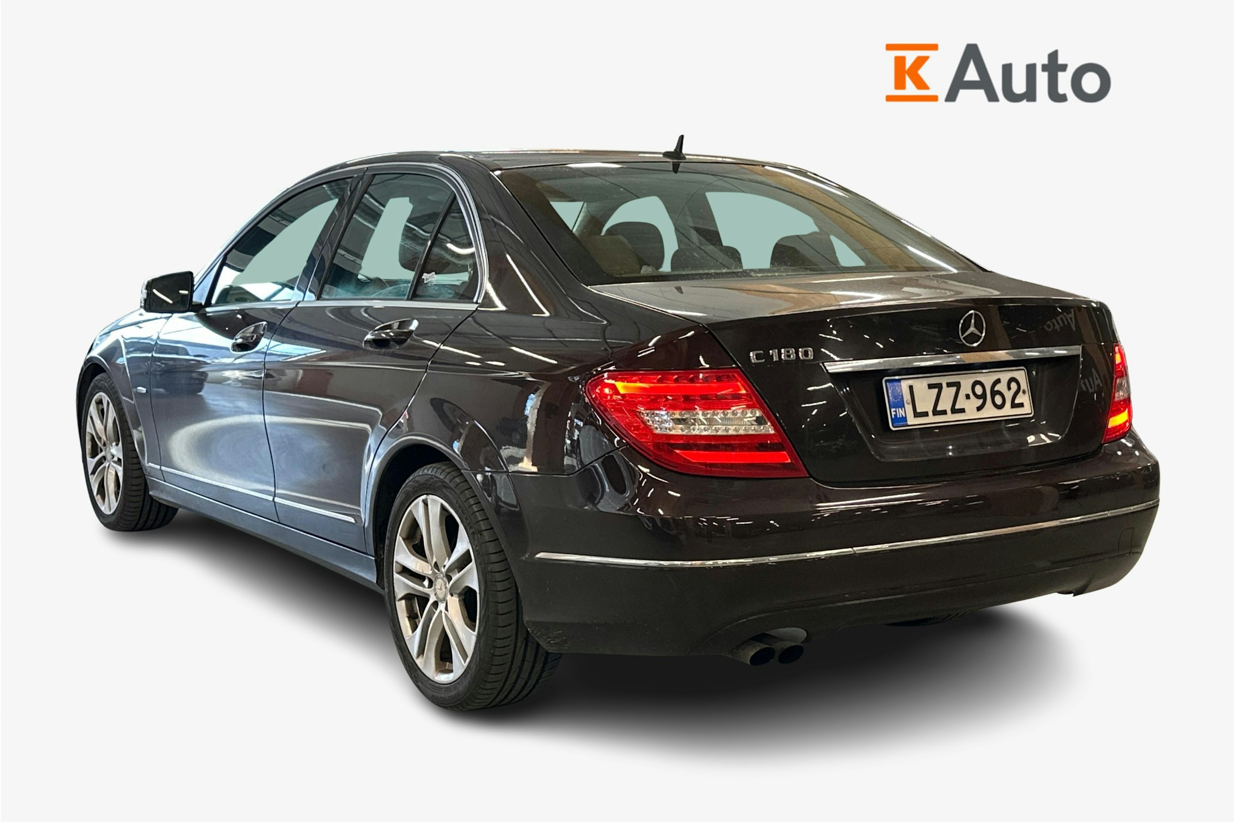 met. ruskea Mercedes-Benz C 2012 kuva 2.