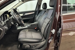 met. ruskea Mercedes-Benz C 2012 kuva 16.