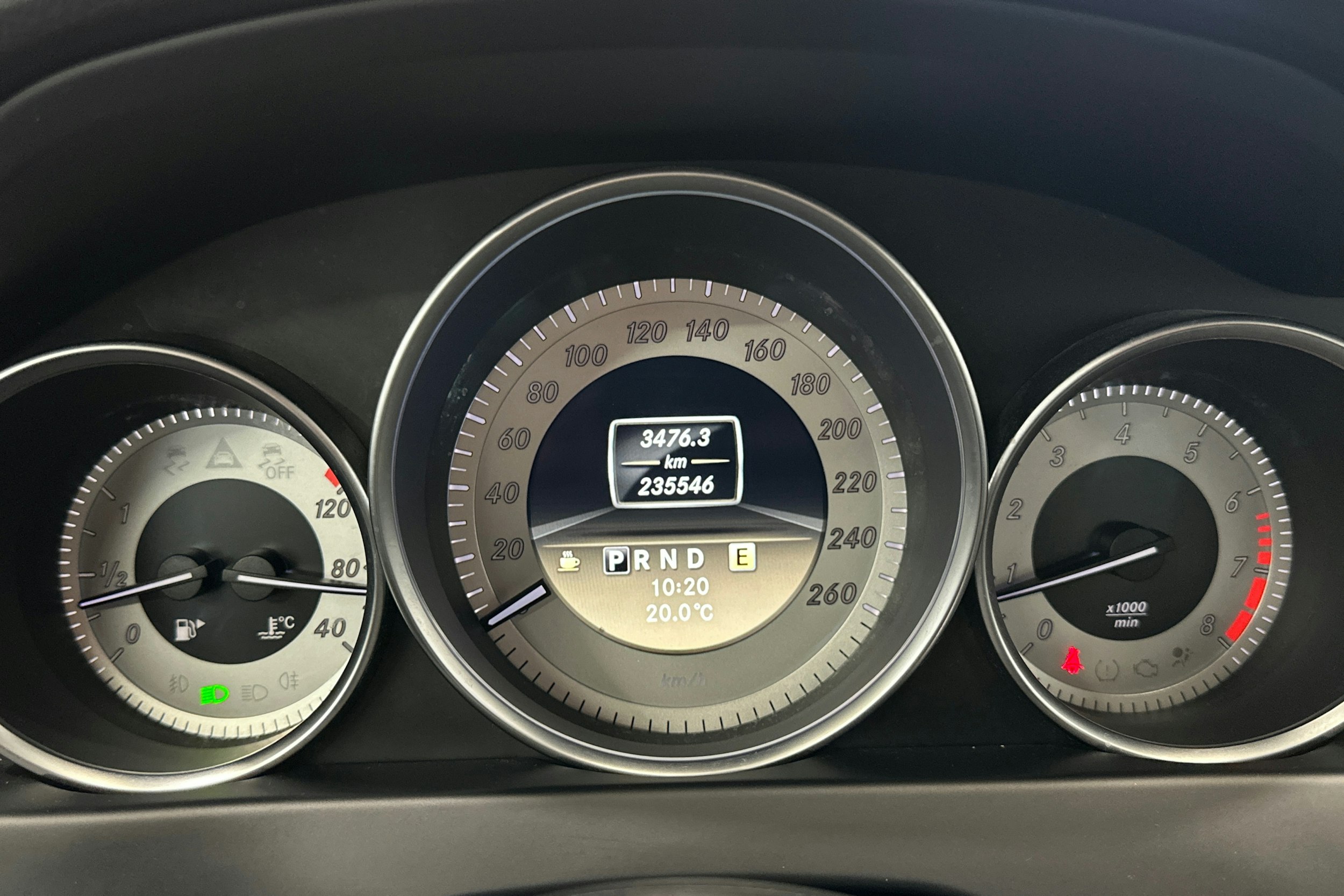 met. ruskea Mercedes-Benz C 2012 kuva 21.