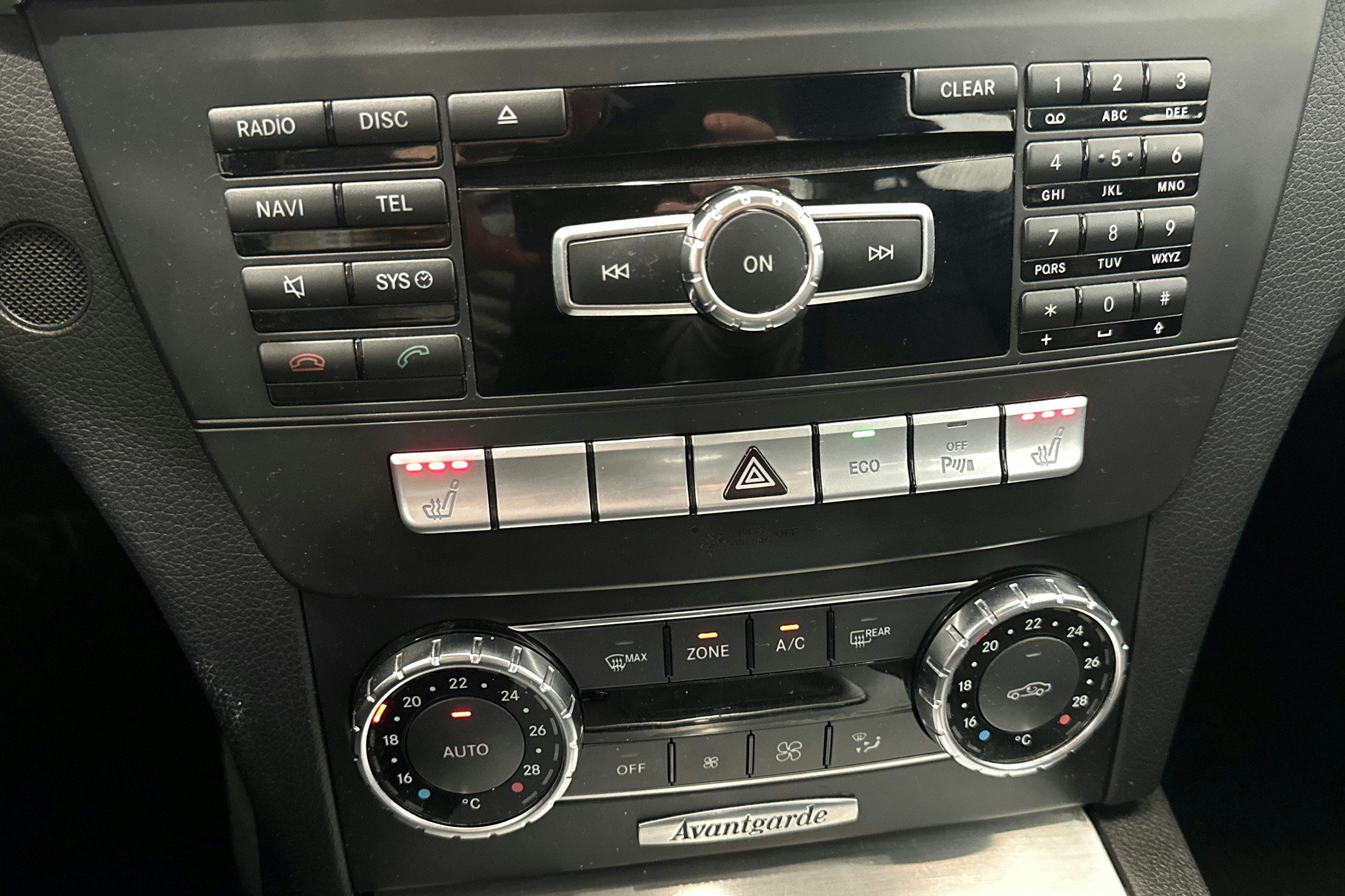 met. ruskea Mercedes-Benz C 2012 kuva 24.