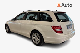 Valkoinen Mercedes-Benz C 2012 kuva 2.