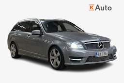 harmaa Mercedes-Benz C 2012 kuva 1.