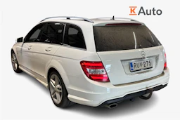 valkoinen Mercedes-Benz C 2012 kuva 2.