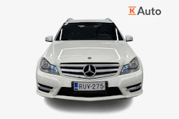 valkoinen Mercedes-Benz C 2012 kuva 4.