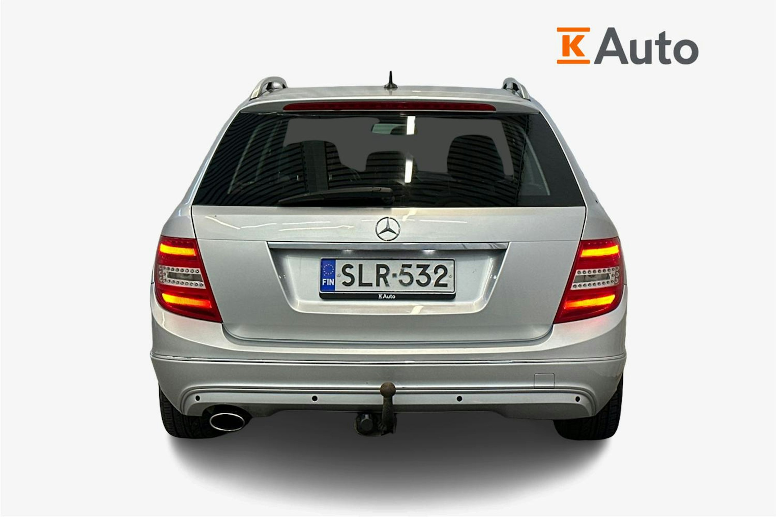 harmaa Mercedes-Benz C 2012 kuva 3.