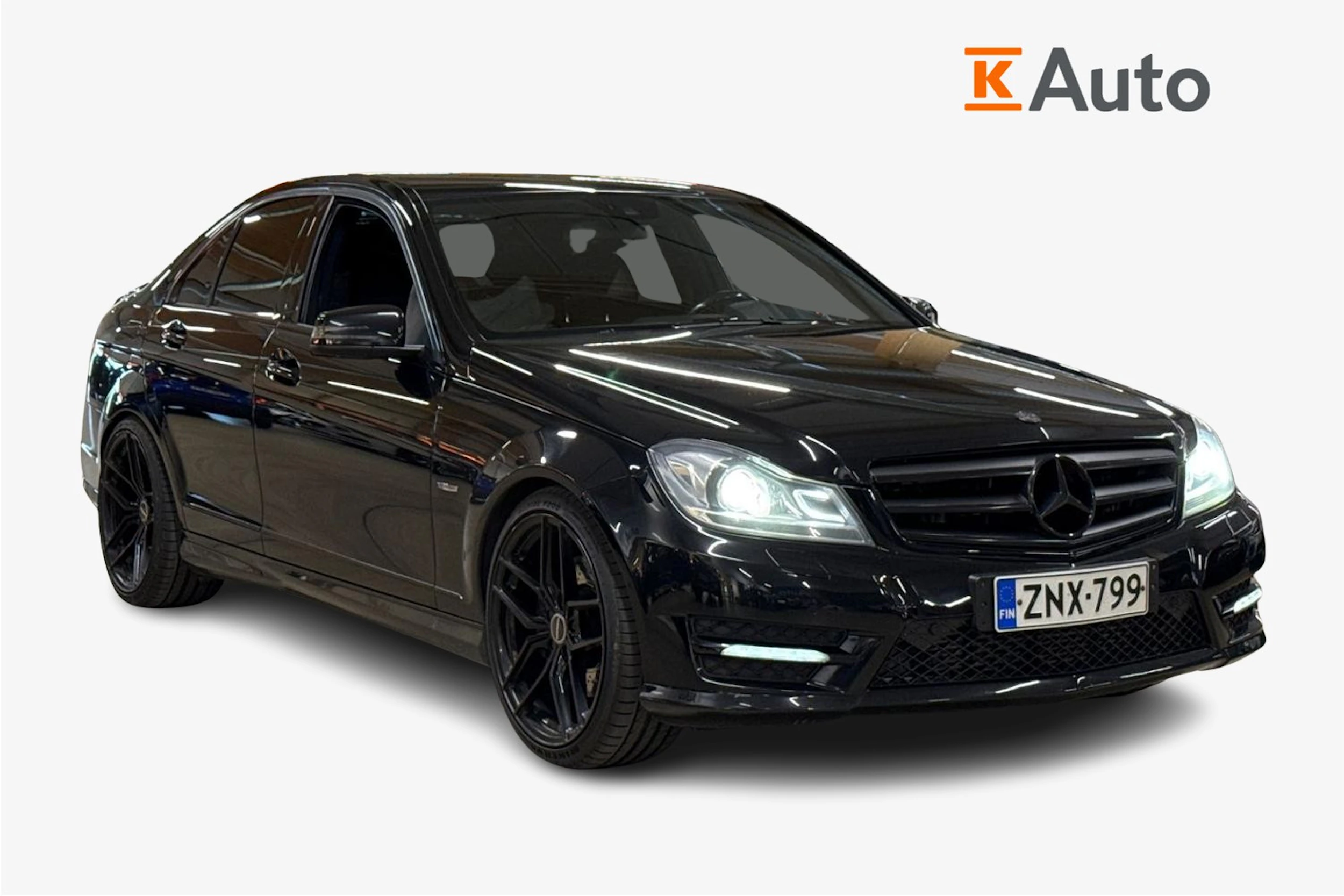 met. musta Mercedes-Benz C 2012 kuva 1.