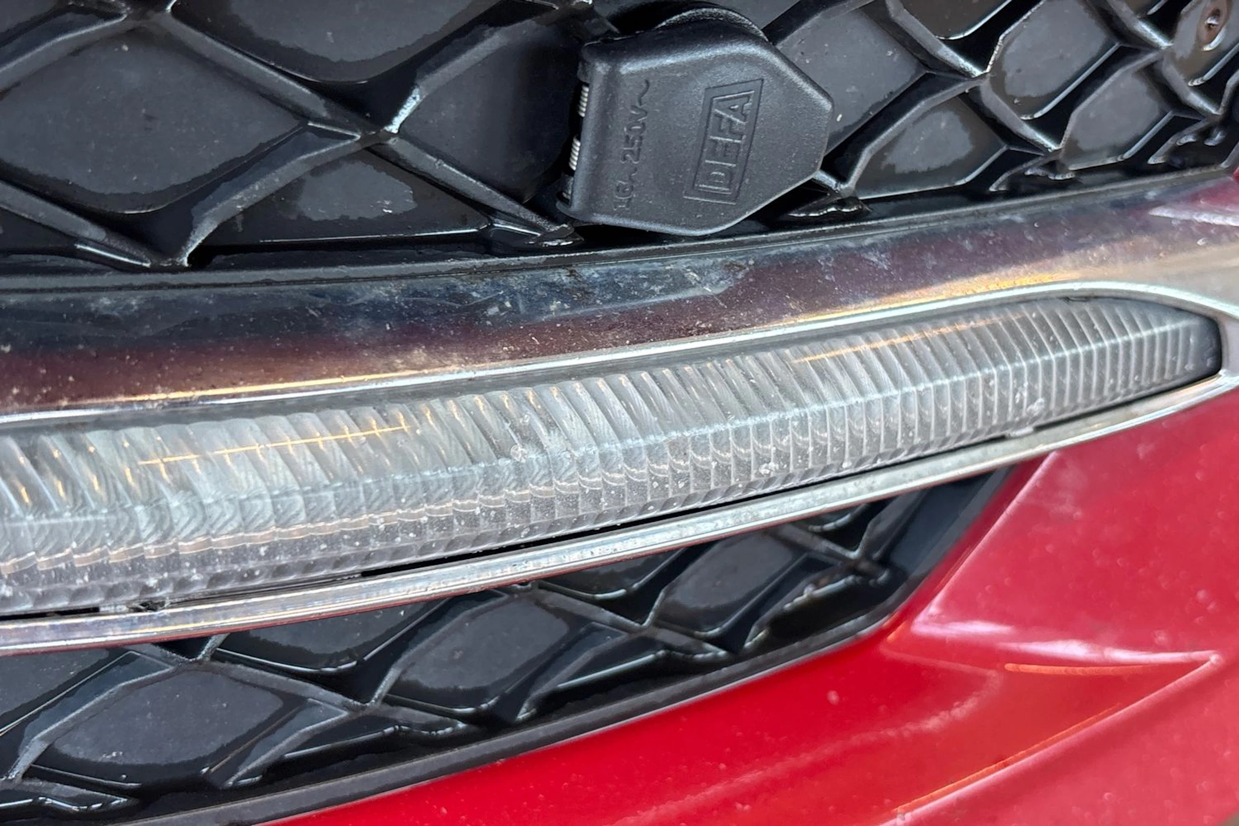Punainen Mercedes-Benz C 2013 kuva 4.