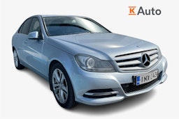 harmaa Mercedes-Benz C 2013 kuva 1.