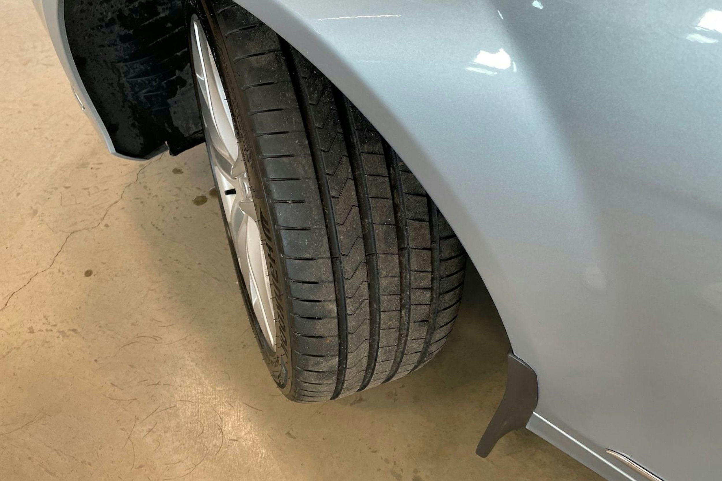 harmaa Mercedes-Benz C 2013 kuva 13.