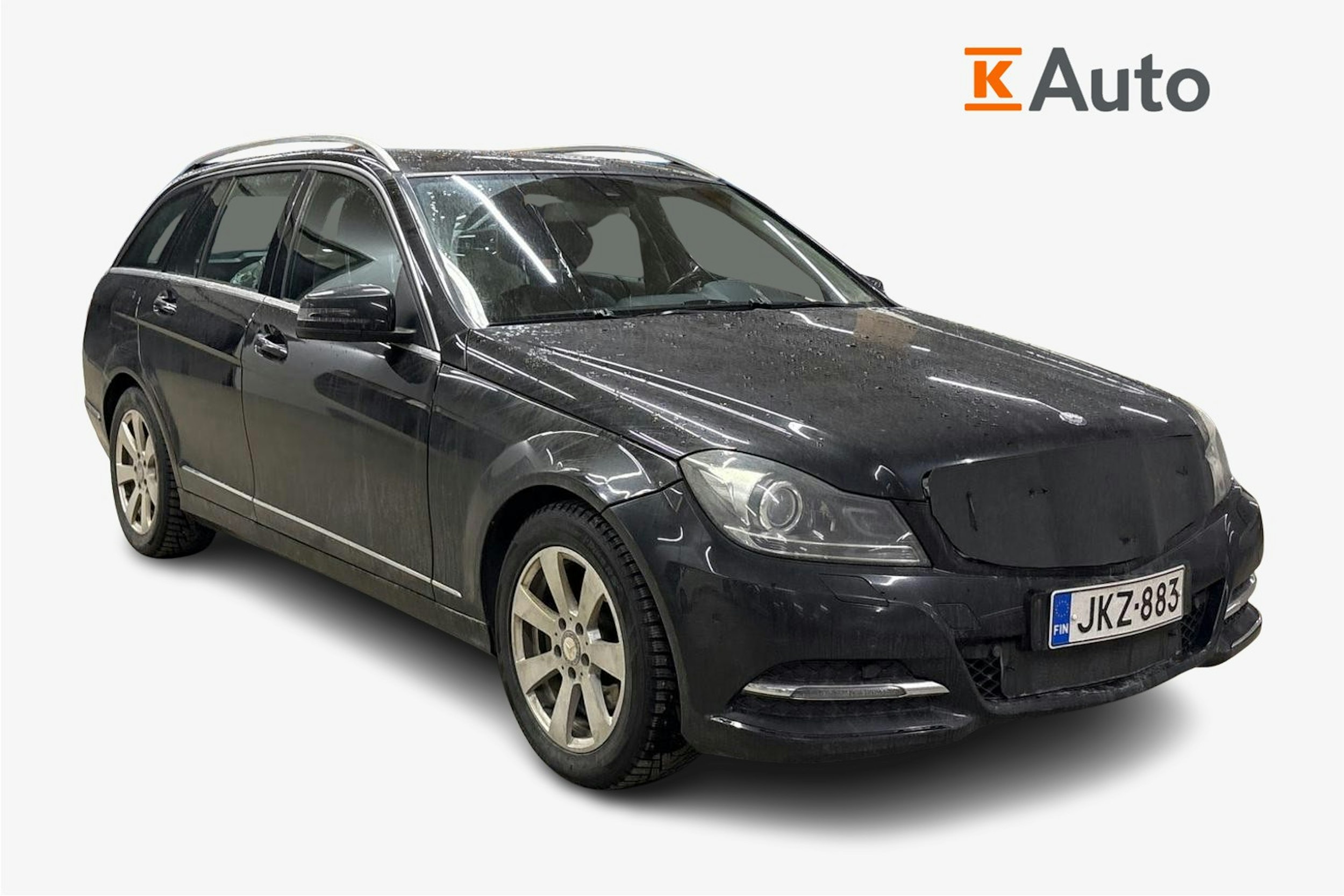 Musta Mercedes-Benz C 2013 kuva 1.