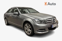 Harmaa Mercedes-Benz C 2013 kuva 1.