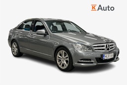harmaa Mercedes-Benz C 2013 kuva 1.