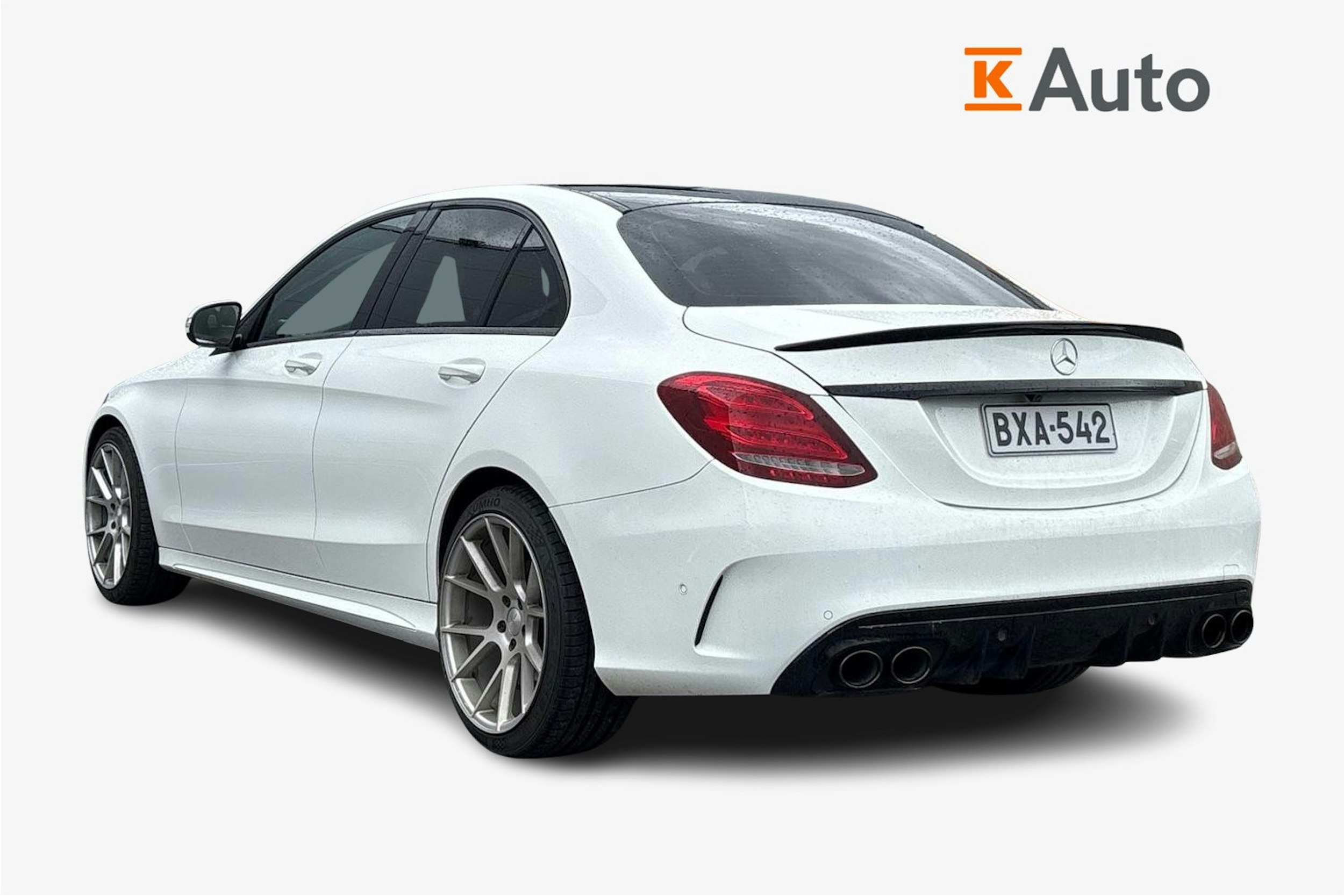 valkoinen Mercedes-Benz C 2014 kuva 2.