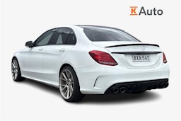 valkoinen Mercedes-Benz C 2014 kuva 2.