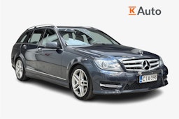 harmaa Mercedes-Benz C 2014 kuva 1.