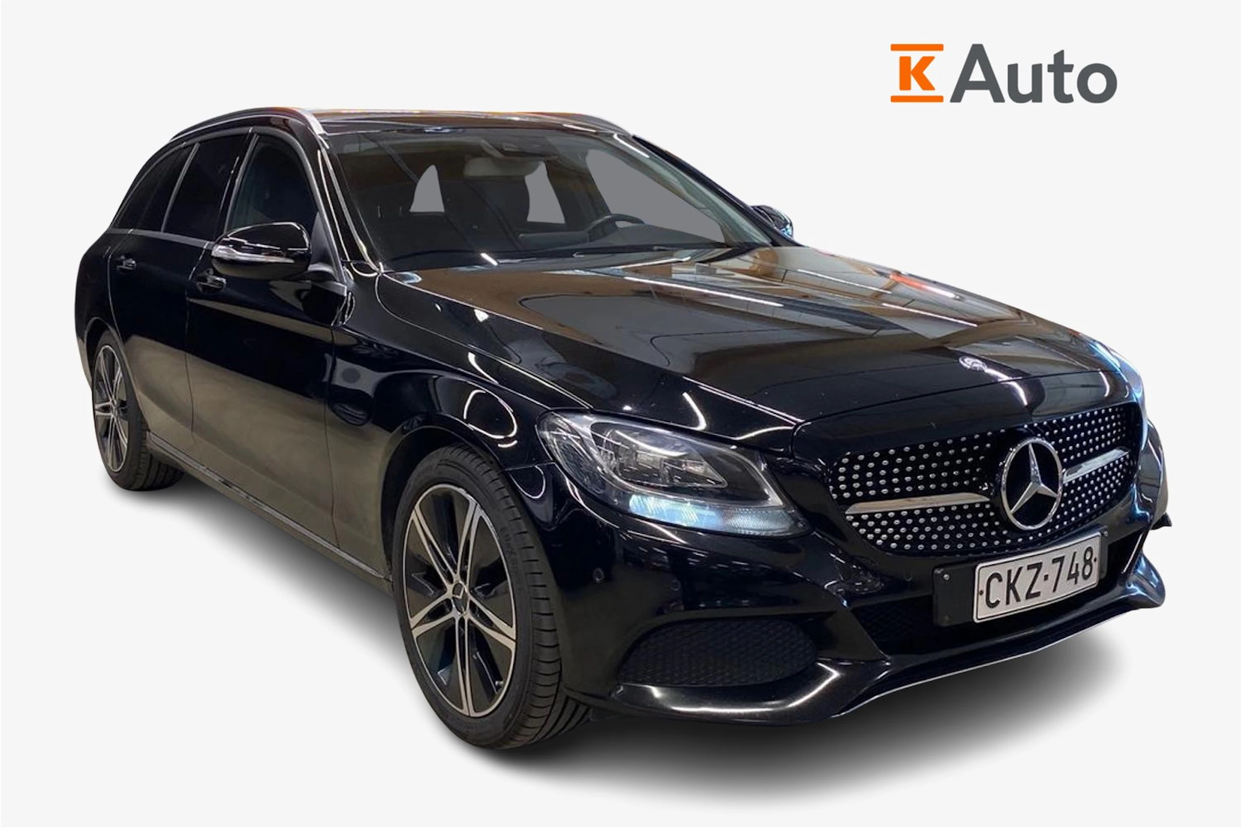 musta Mercedes-Benz C 2014 kuva 1.