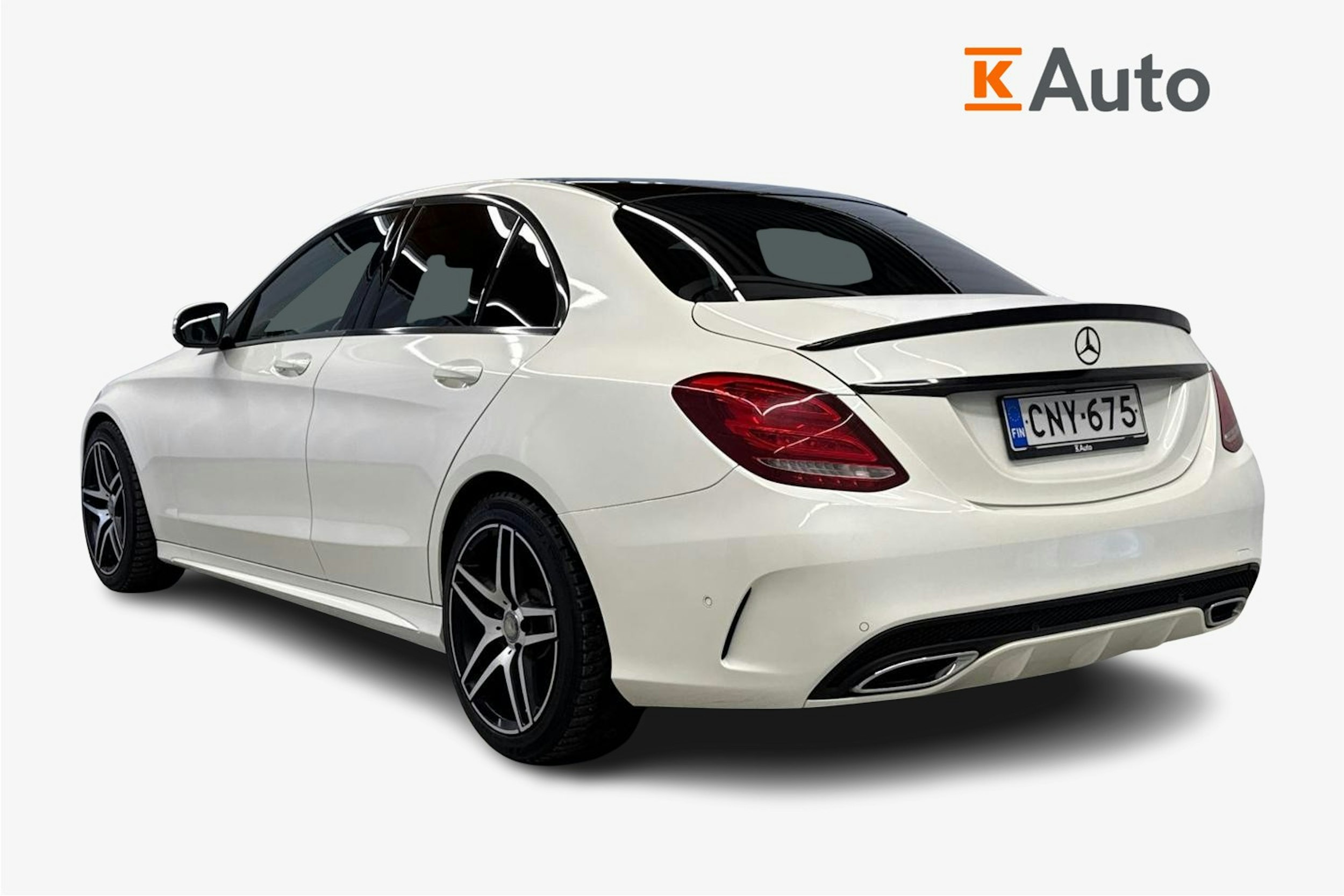 valkoinen Mercedes-Benz C 2014 kuva 2.