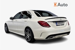 valkoinen Mercedes-Benz C 2014 kuva 2.