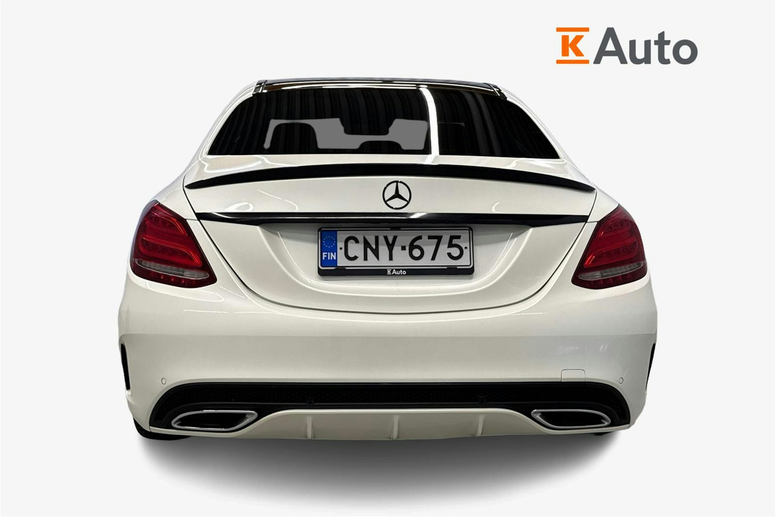 valkoinen Mercedes-Benz C 2014 kuva 3.