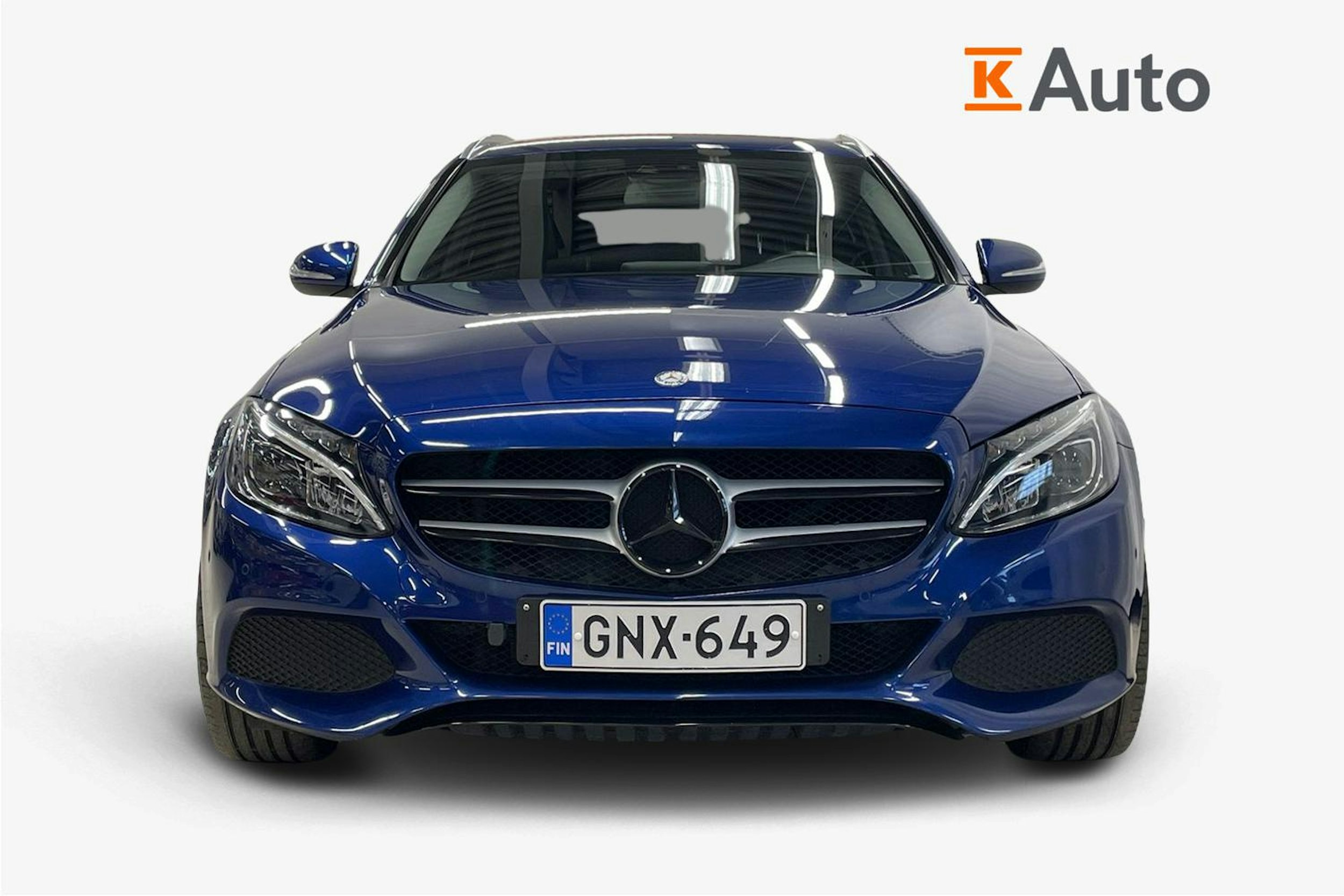 Sininen Mercedes-Benz C 2014 kuva 5.