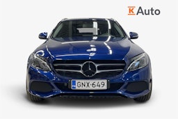 Sininen Mercedes-Benz C 2014 kuva 5.