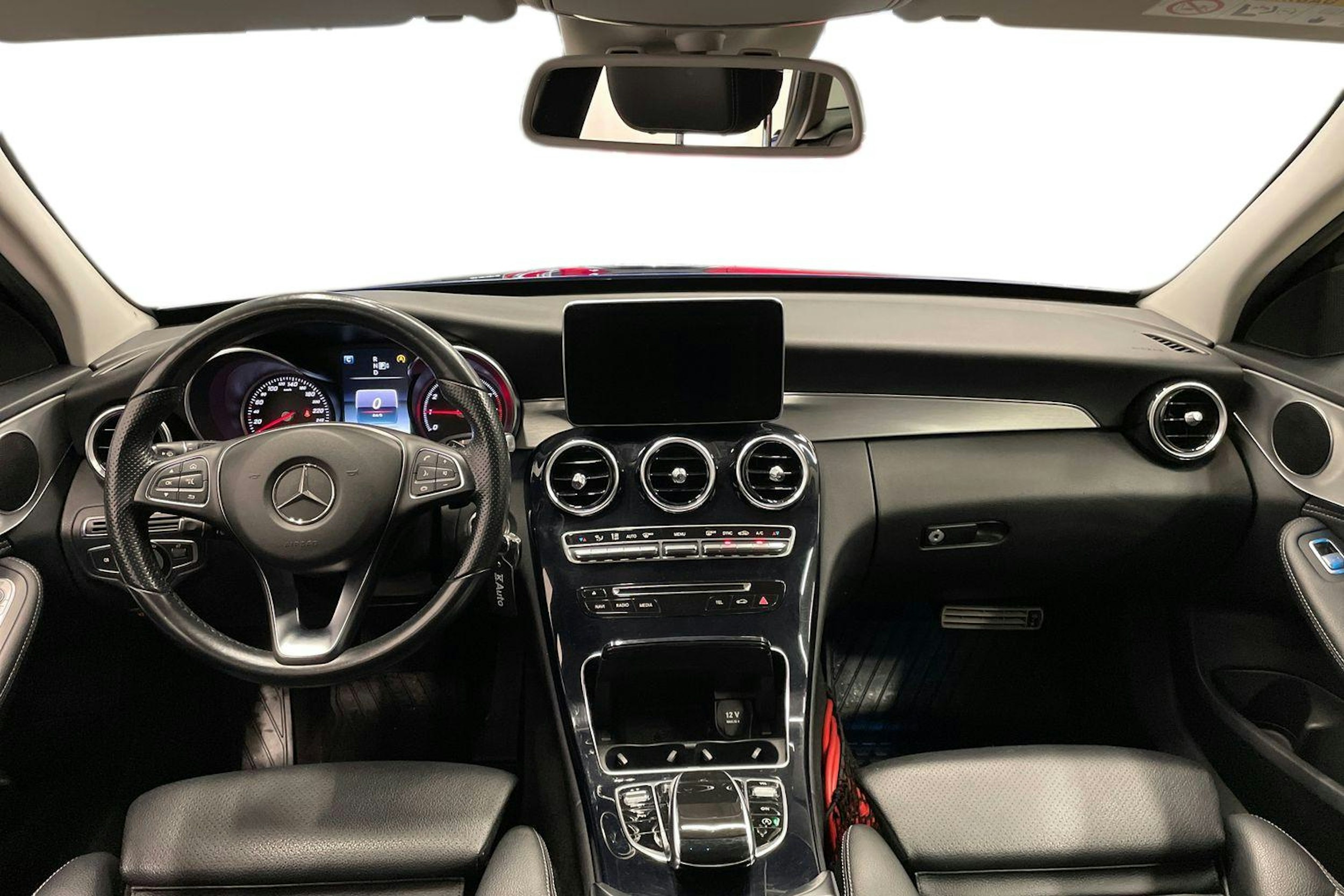 Sininen Mercedes-Benz C 2014 kuva 9.