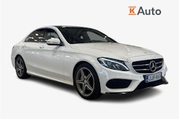 valkoinen Mercedes-Benz C 2014 kuva 1.