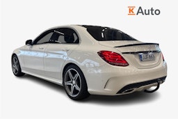 valkoinen Mercedes-Benz C 2014 kuva 2.