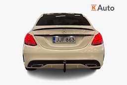 valkoinen Mercedes-Benz C 2014 kuva 3.