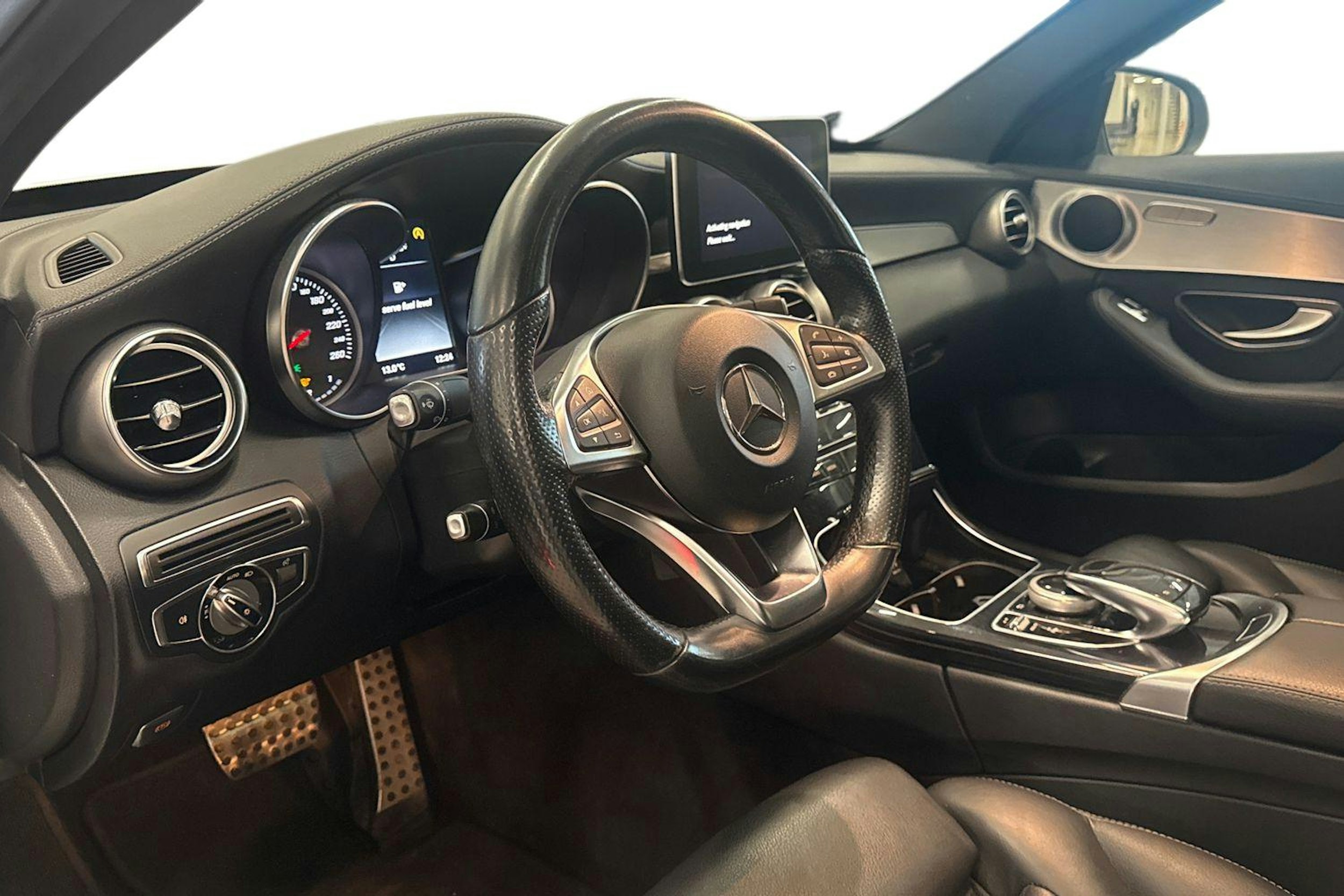 valkoinen Mercedes-Benz C 2014 kuva 6.