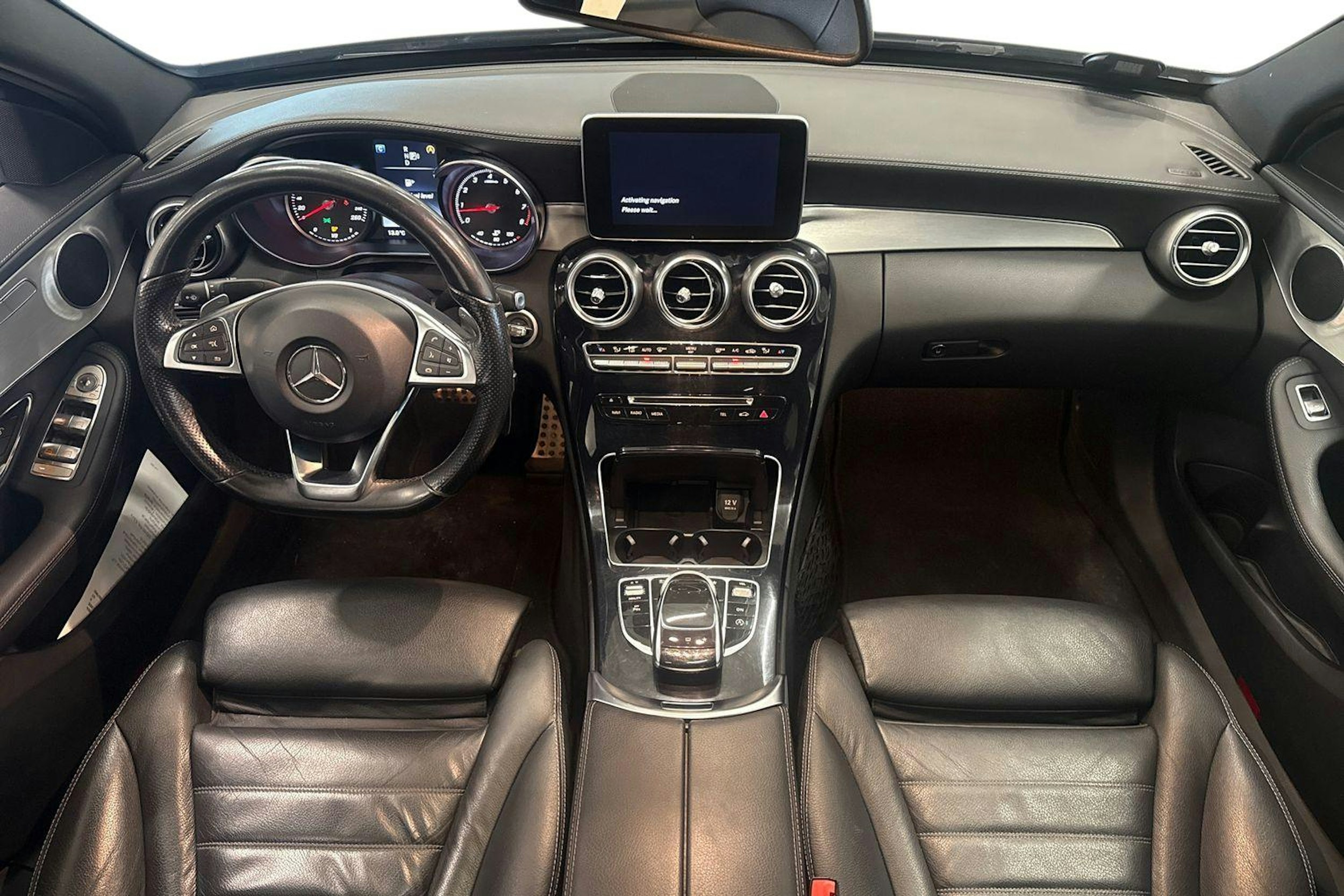 valkoinen Mercedes-Benz C 2014 kuva 7.