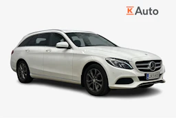 valkoinen Mercedes-Benz C 2014 kuva 1.