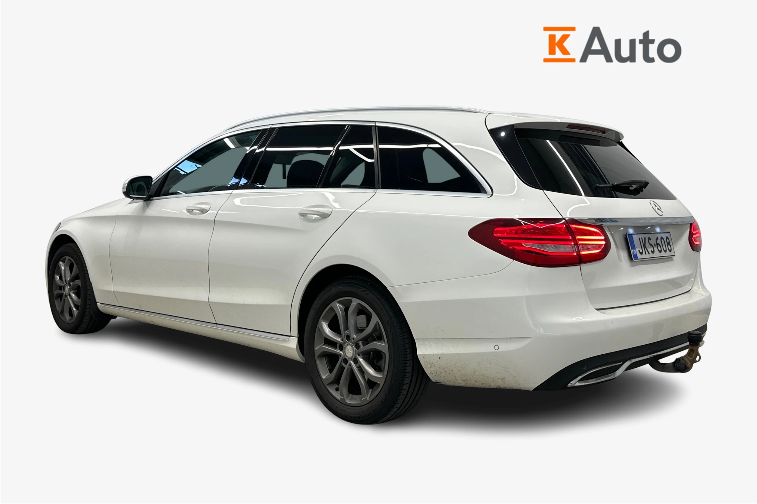 valkoinen Mercedes-Benz C 2014 kuva 2.