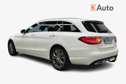 valkoinen Mercedes-Benz C 2014 kuva 2.