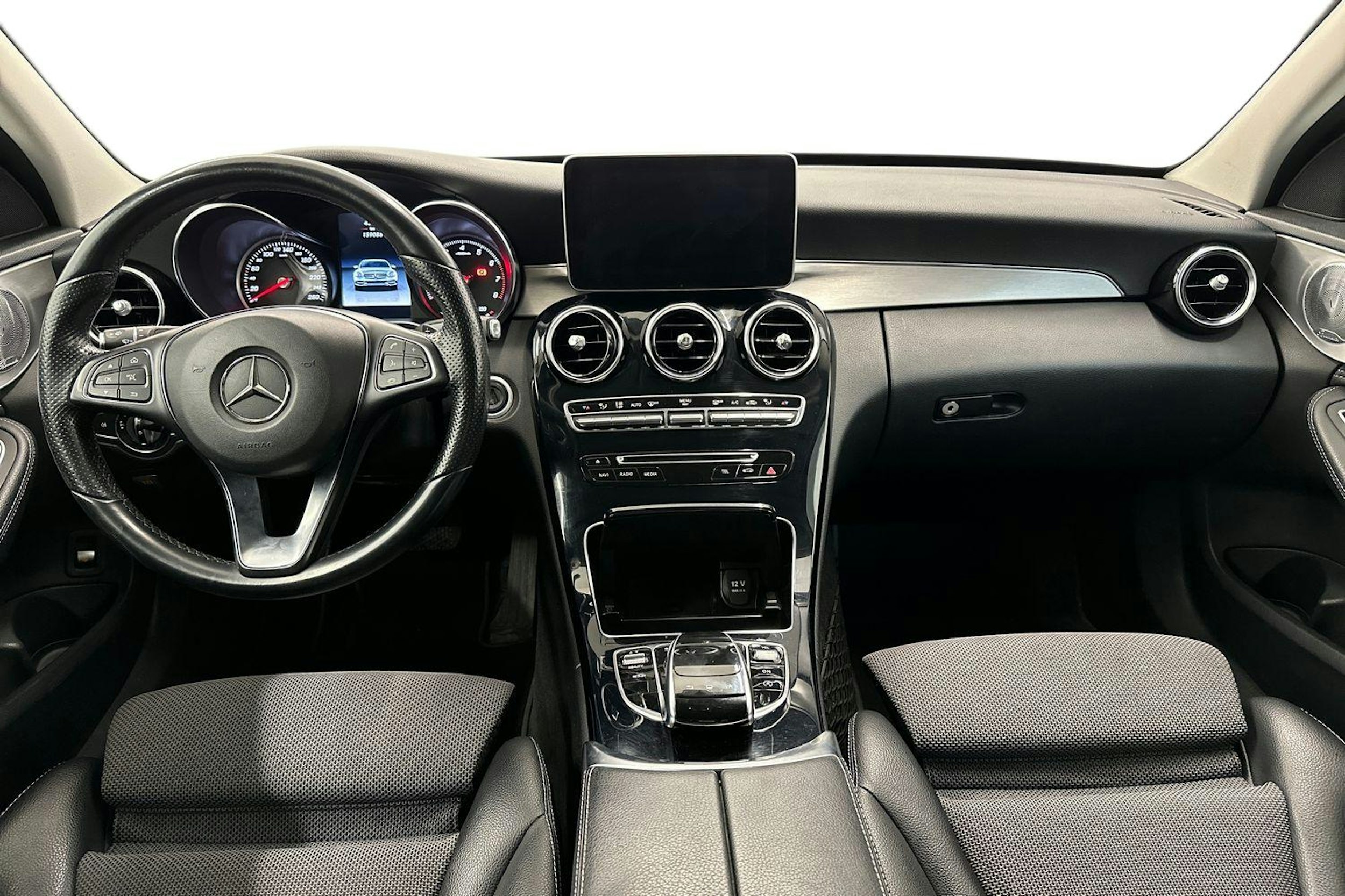 musta Mercedes-Benz C 2014 kuva 9.