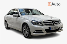 valkoinen Mercedes-Benz C 2014 kuva 1.