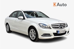 valkoinen Mercedes-Benz C 2014 kuva 1.