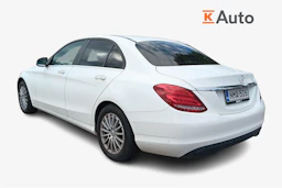 Valkoinen Mercedes-Benz C 2014 kuva 2.