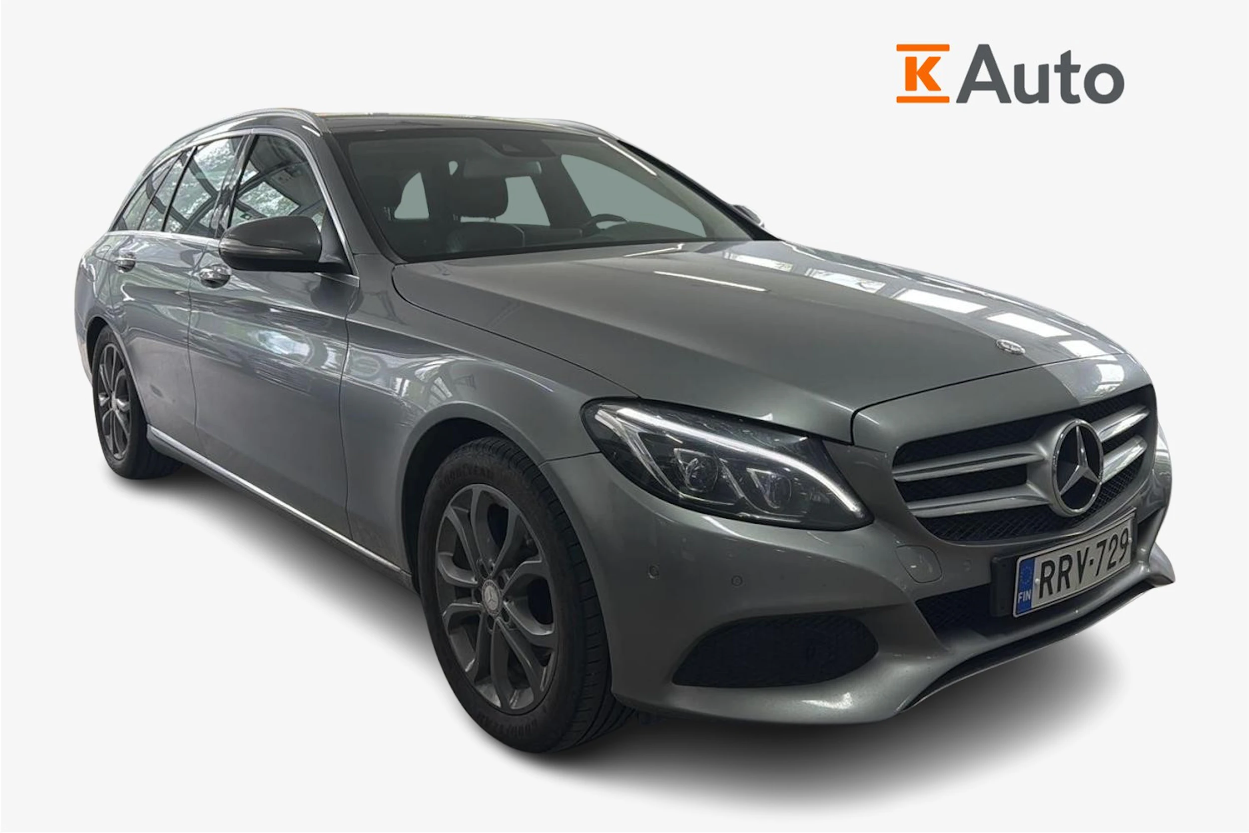 harmaa Mercedes-Benz C 2014 kuva 1.