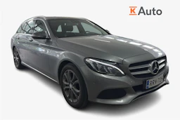 harmaa Mercedes-Benz C 2014 kuva 1.