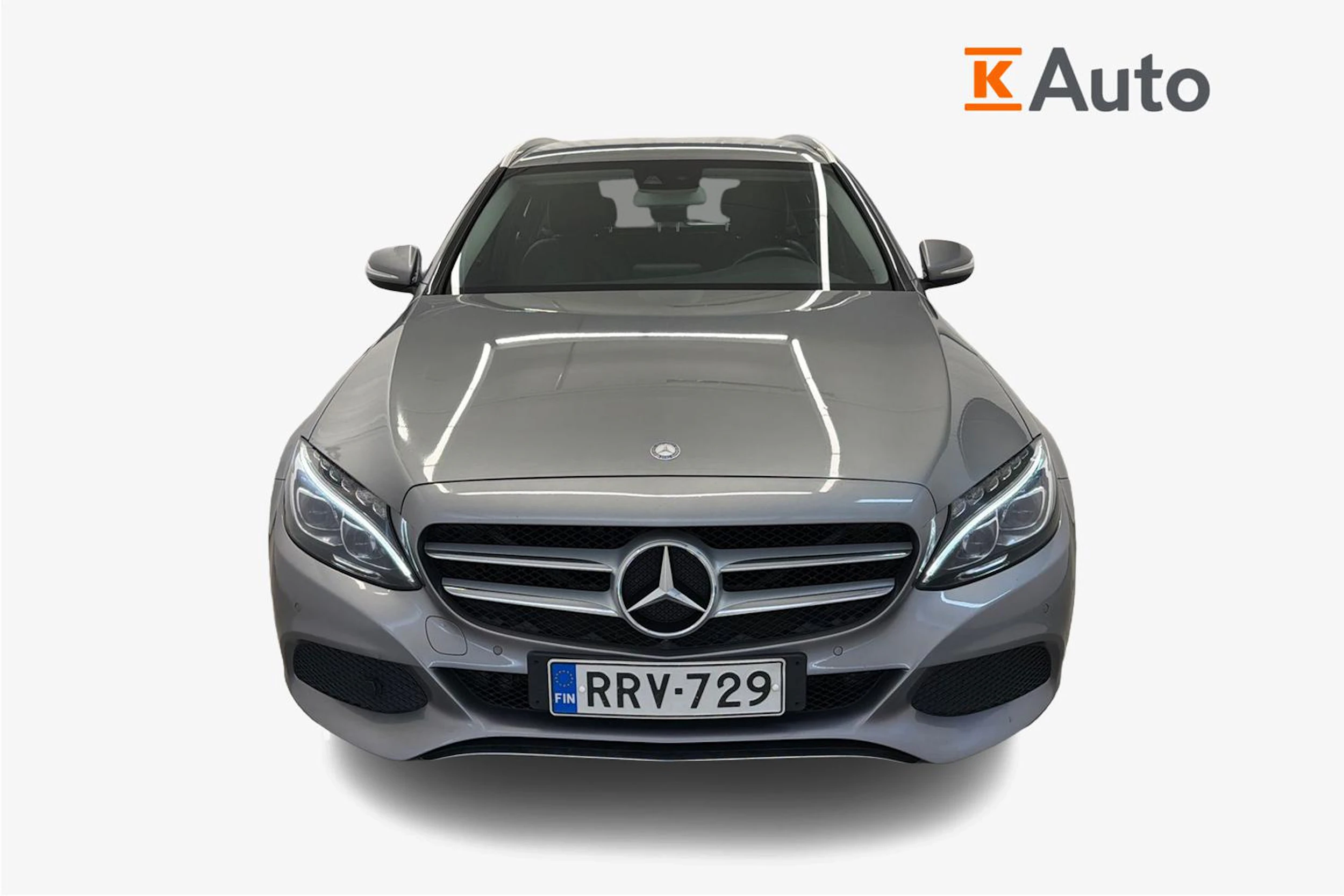 harmaa Mercedes-Benz C 2014 kuva 4.