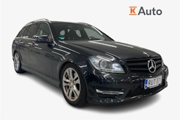 harmaa Mercedes-Benz C 2014 kuva 1.