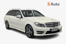 Valkoinen Mercedes-Benz C 2014 kuva 1.