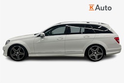 Valkoinen Mercedes-Benz C 2014 kuva 5.