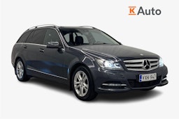 harmaa Mercedes-Benz C 2014 kuva 1.