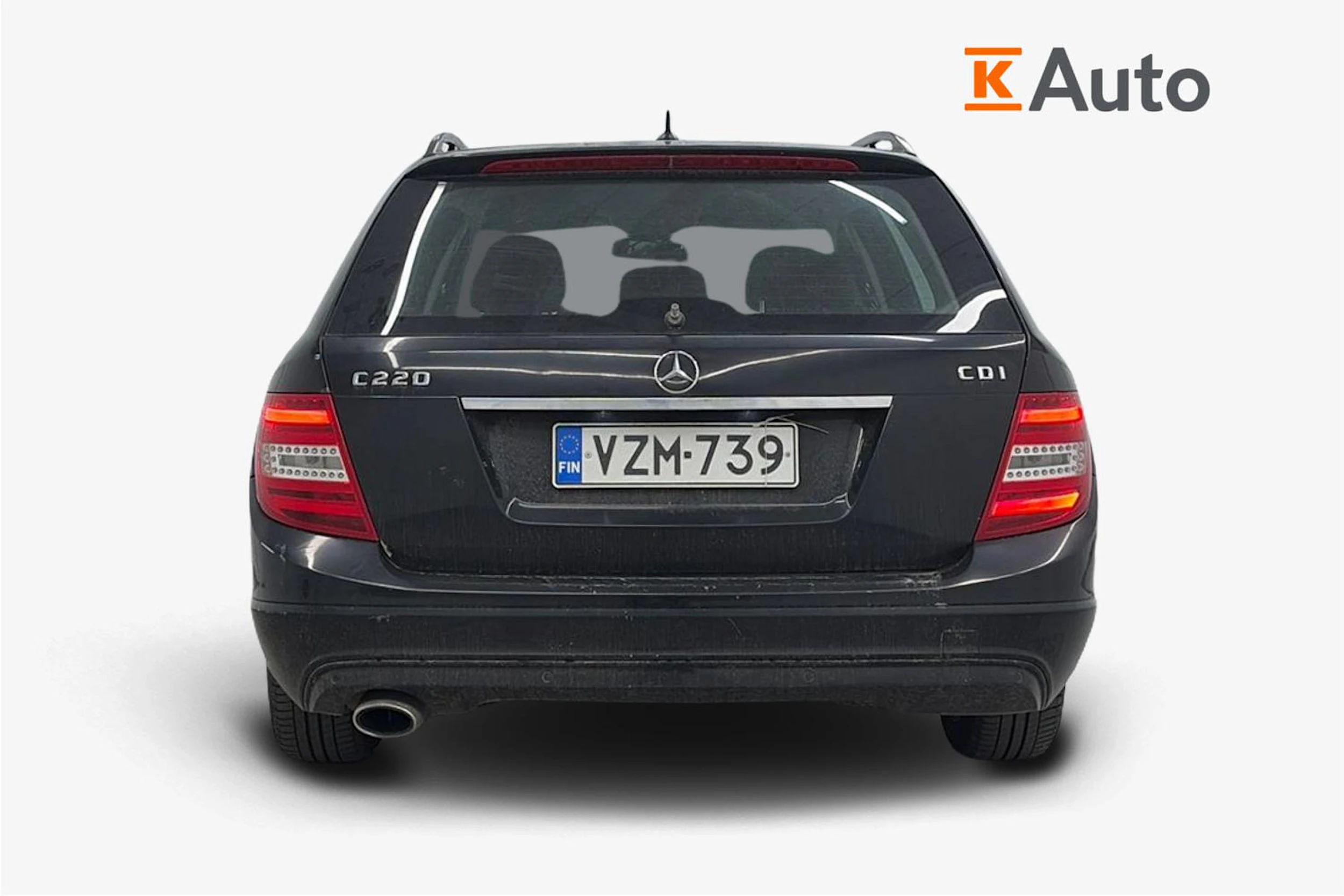 musta Mercedes-Benz C 2014 kuva 3.