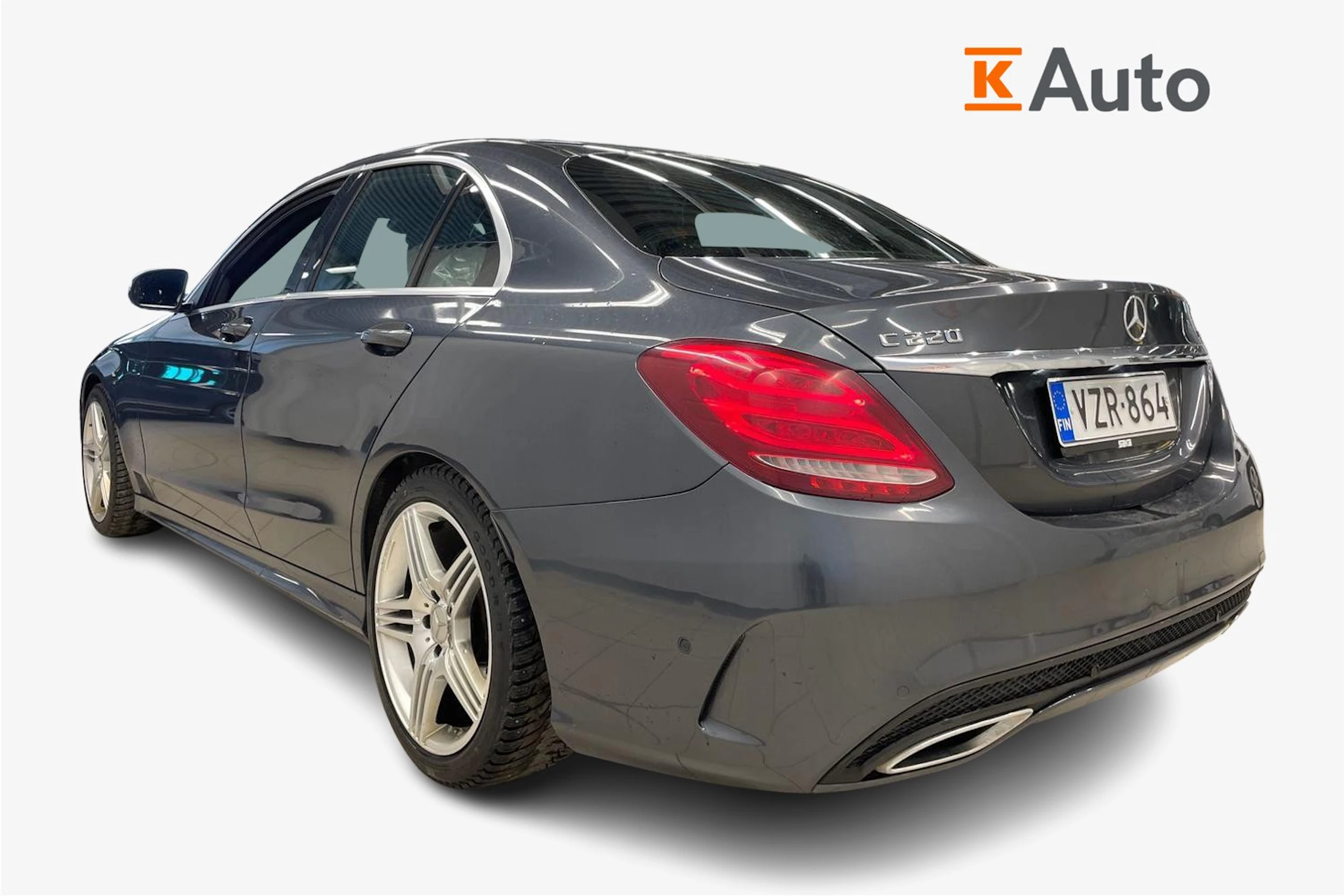 Harmaa Mercedes-Benz C 2014 kuva 2.