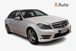 Valkoinen Mercedes-Benz C 2014 kuva 1.